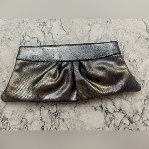 Lauren Merkin Metallic Clutch